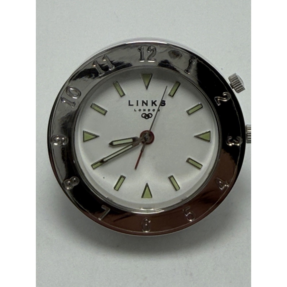 Links Of London New Battery Travel Alarm Mini Desk Clock 40MM